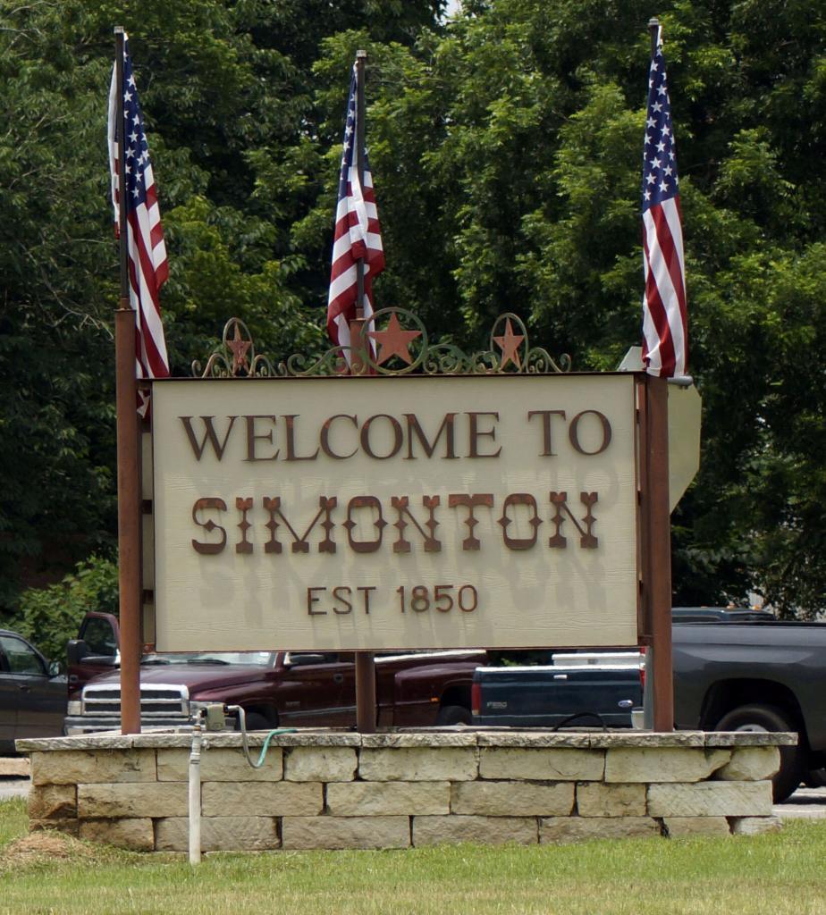 20 Acres For Sale! simonton signage 924x1024