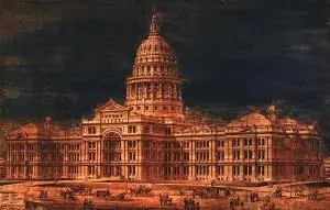 Historic art at Texas Capitol 300x191