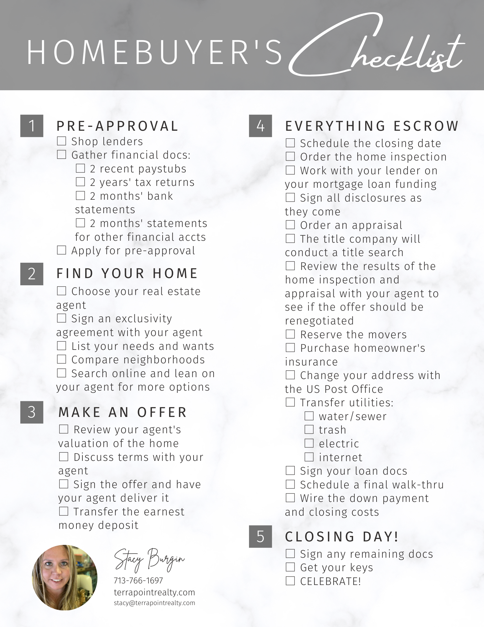 Home Buyers Checklist available for download
