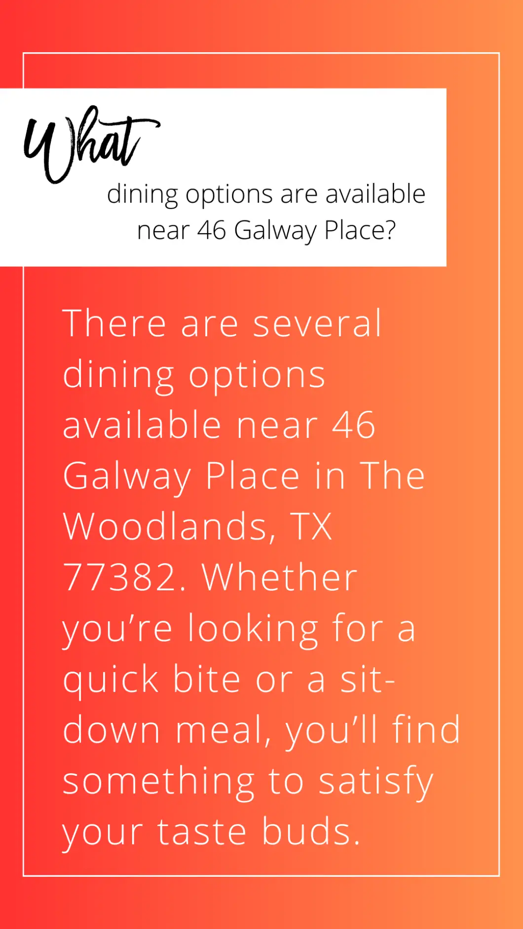 What dining options are available near 46 Galway Place Insta 1060x1884