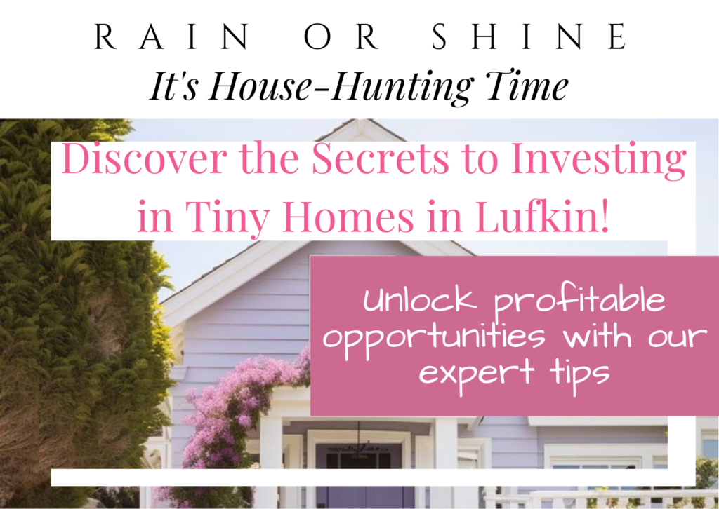 Discover the secrets to investing in tiny homes