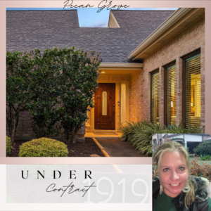 under contract in Pecan Grove