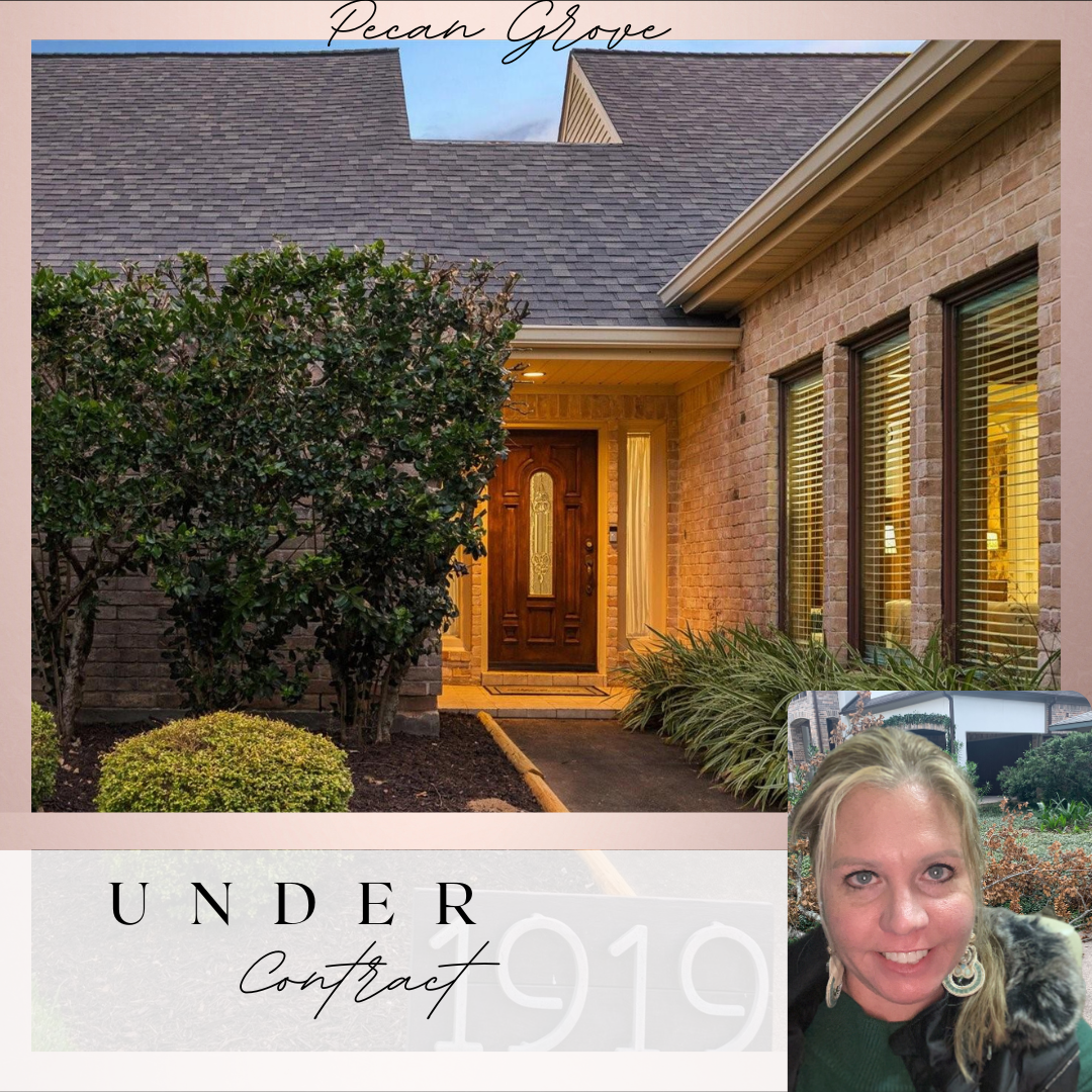 under contract in Pecan Grove